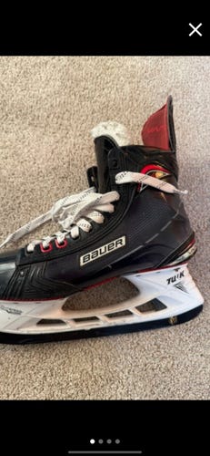 Bauer Vapor 1X Hockey Skates Regular Width Pro Stock 9.75 (Used)
