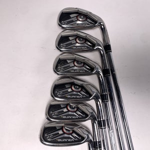 TaylorMade Burner 2.0 Iron Set 5-PW Burner 2.0 85g Stiff Steel Mens RH
