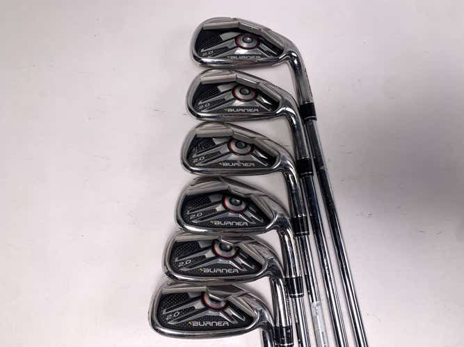 TaylorMade Burner 2.0 Iron Set 5-PW Burner 2.0 85g Stiff Steel Mens RH