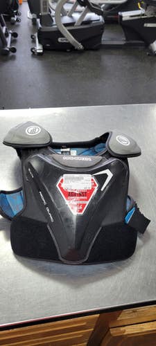 Used Maverik EKG LG Lacrosse Shoulder Pads Black LG 11497-S000154756
