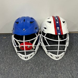 Two Warrior Evo Next Helmets