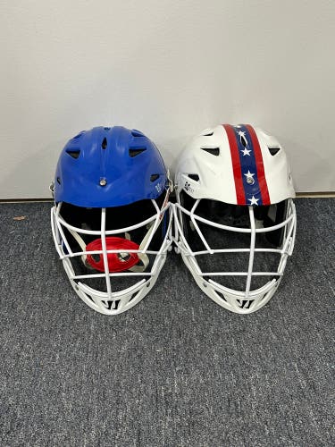 Two Warrior Evo Next Helmets
