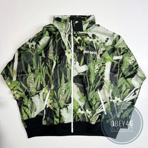 Nike Sportswear Mens JDI Windrunner Woven Floral Hooded Jacket 2XL