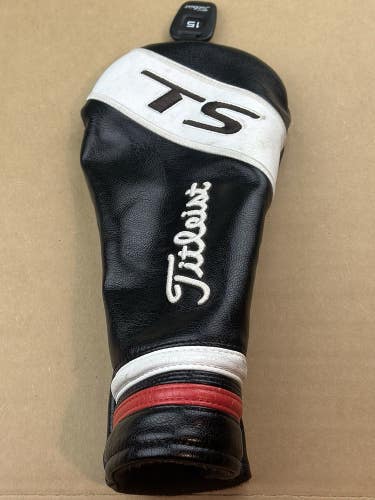 Titleist TS Fairway Wood Cover Headcover w/ Changeable Club Loft Tag