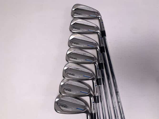 Ping i 2015 Iron Set 4-PW Blue Dot 1* Up CFS Distance Stiff RH