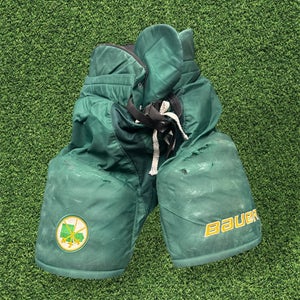 USED GREEN SIOUX CITY BAUER PRO PANTS - SMALL