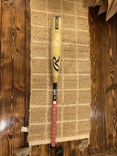 2025 Rawlings Icon Composite USABat Certified Bat (-12) 19 oz 31" (Used)