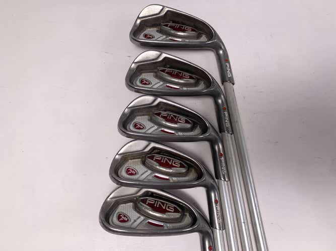 Ping Faith Iron Set 7-PW+GW Red Dot 1* Flat ULT200 Ladies Graphite Womens RH