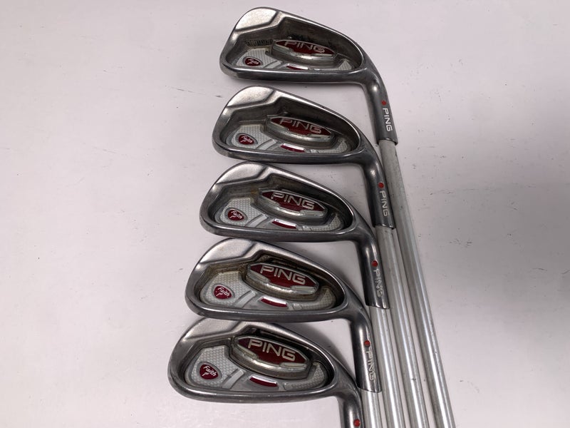 Ping Faith Iron Set 7-PW+GW Red Dot 1* Flat ULT200 Ladies Graphite Womens RH
