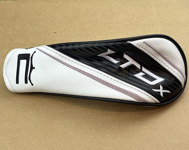 Cobra LTDx Rescue Hybrid Cover Headcover White/Black/Violet NEW