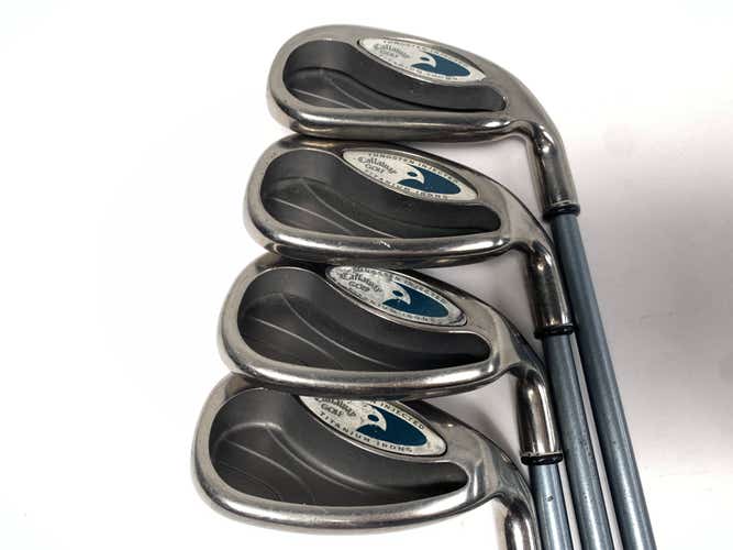 Callaway Hawkeye Iron Set 7-PW Hawk Eye Gems Regular Graphite Mens RH