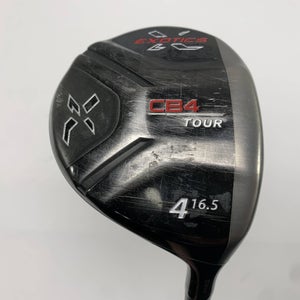 Tour Edge Exotics CB4 Tour 4 Fairway 16.5* Tour TZ6 Proto M3 55g Regular RH Dent