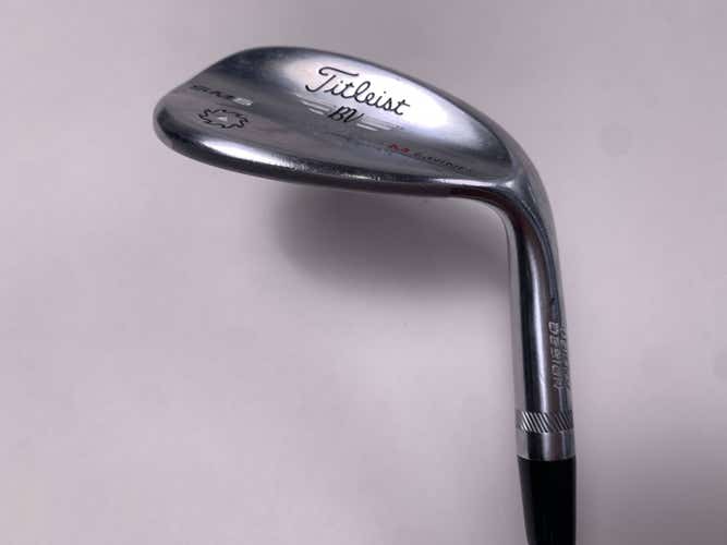 Titleist Vokey SM6 Tour Chrome Lob Wedge LW 58* 8 Bounce Wedge Steel Mens RH