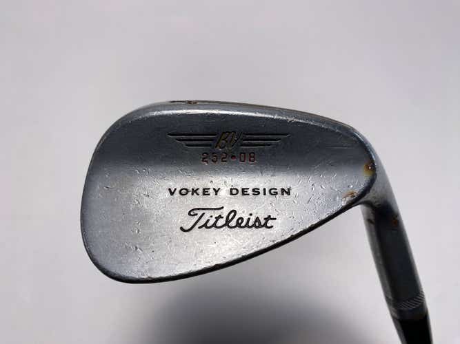 Titleist Vokey Chrome 200 Gap Wedge GW 52* 8 Bounce DG Wedge Steel Mens RH