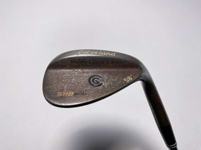 Cleveland 588 DSG Raw Lob Wedge LW 58* DG Wedge Steel Mens RH