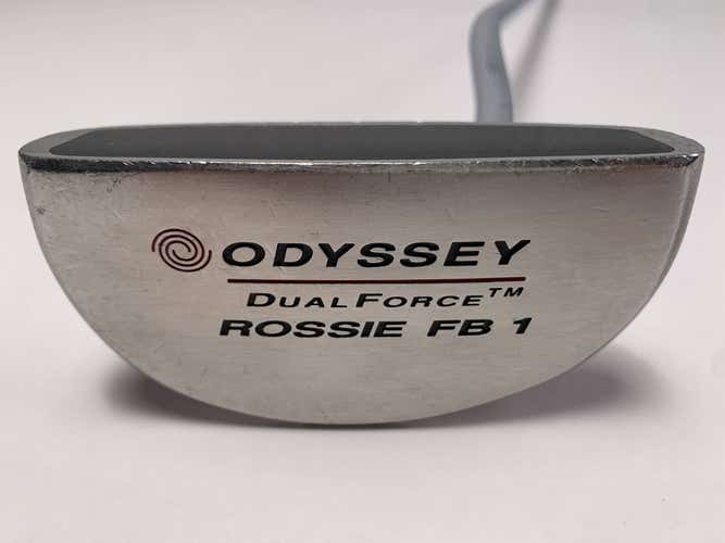 Odyssey Dual Force Rossie FBI Putter 35" SuperStroke Flatso 1.0 Mens RH