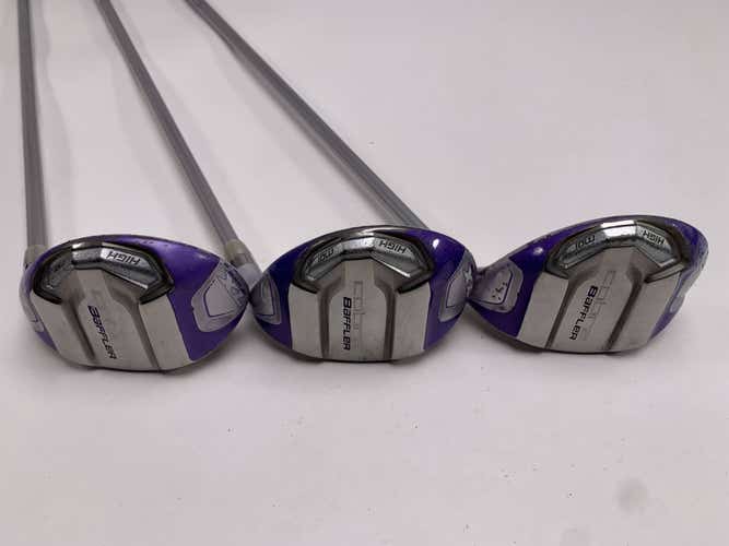Cobra Baffler XL Womens Hybrid Set 4 5 6 Baffler 50g Ladies Graphite Womens RH