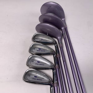 Tiger Shark TS 960 Club Set 3W 4W 5H 7-PW TS 960 Ladies Graphite Womens RH