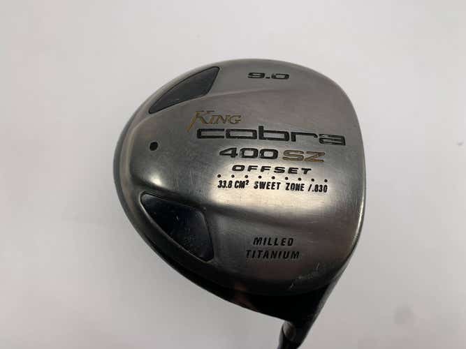 Cobra SZ 400 Offset Driver 9* MCS 75g Regular Graphite Mens RH