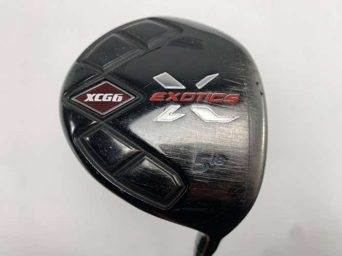 Tour Edge XCG6 5 Fairway Wood 18* Matrix Exotics Matrix Ozik HD 5.1 Regular RH