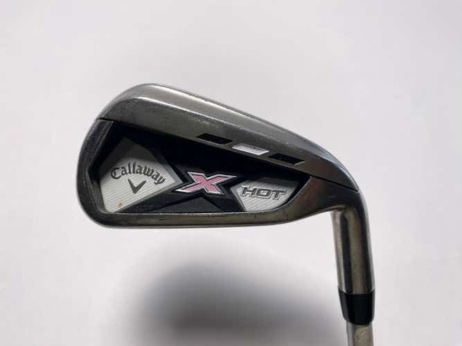 Callaway X Hot 19 Single 6 Iron 50g Ladies Graphite Womens RH Midsize Grip