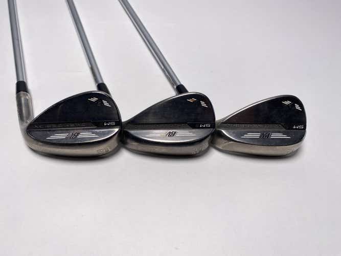 Titleist Vokey SM8 Brushed Steel BV Stamp Wedge Set 50* 12 | 54* 10 | 58* 10 RH