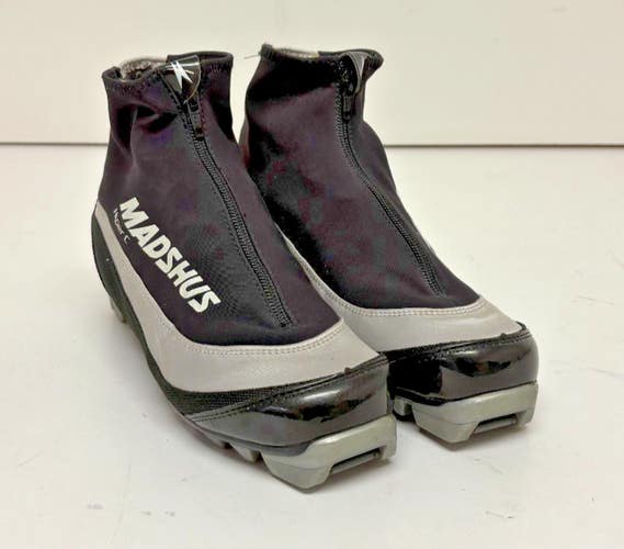 Madshus Hyper C Black NNN Cross Country Ski Boots US Men's 7 EU 40 EXCELLENT