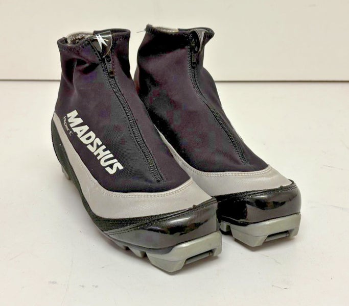 Madshus Hyper C Black NNN Cross Country Ski Boots US Men's 7 EU 40 EXCELLENT