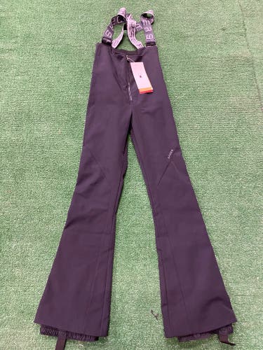 Black Women's Size 2 Spyder Strutt Bib (New)