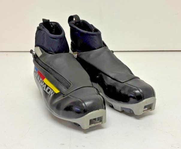 Salomon Carbon Chassis SNS Pilot Cross Country Ski Boots US 6.5 EU 39-1/3 GREAT