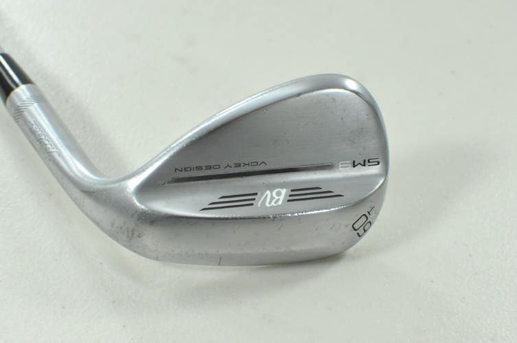 Titleist Vokey SM9 Tour Chrome 60*-04T Wedge Right BV Wedge Flex Steel # 208872