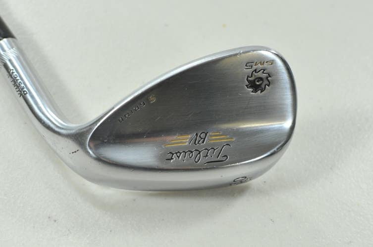 Titleist Vokey SM5 Tour Chrome 60*-07 Wedge Right BV Wedge Flex Steel # 208866