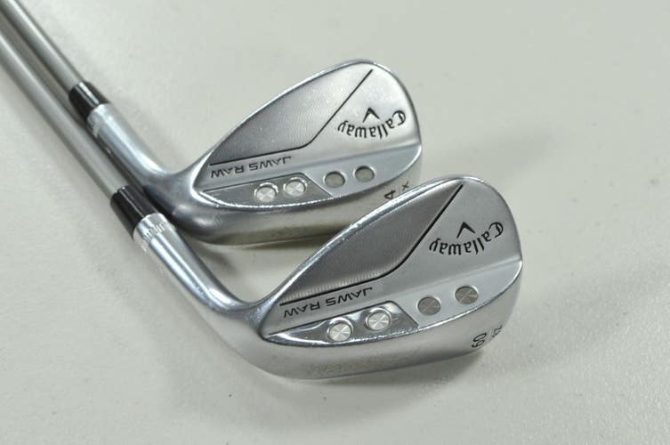 Callaway Jaws Raw Chrome 54*, 60* Wedge Set Catalyst Wedge Flex Graphite #208846