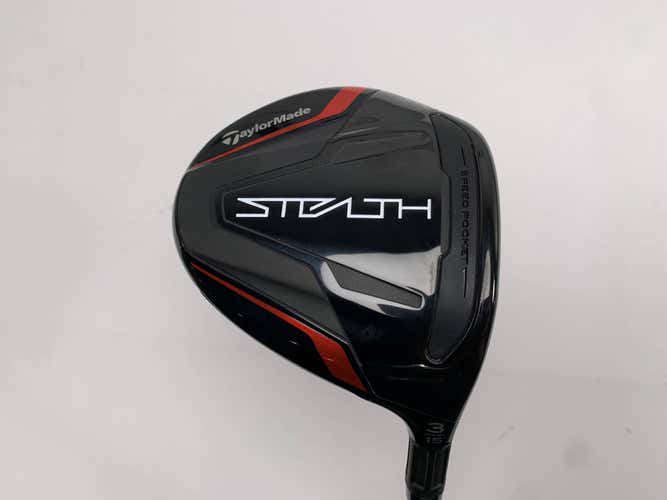 TaylorMade Stealth 3 Fairway Wood 15* Fujikura Ventus Red 5R Regular RH NEW
