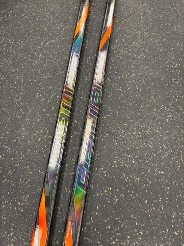 Senior Bauer Team Nexus Left Hand Hockey Stick Mid Pattern 77 Flex Pro Stock (New)