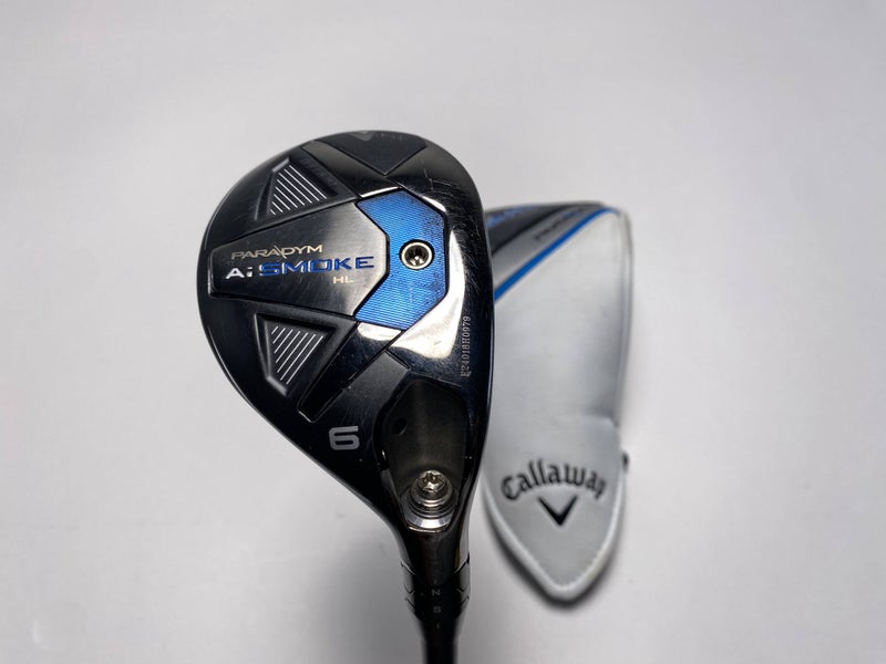 Callaway Paradym Ai Smoke HL 6 Hybrid 27* Cypher Fifty 5.0 50g Senior RH HC