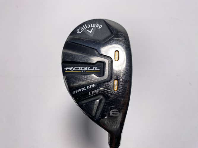 Callaway Rogue ST Max OS Lite 6 Hybrid 28* Cypher Fifty 5.0 50g Senior RH