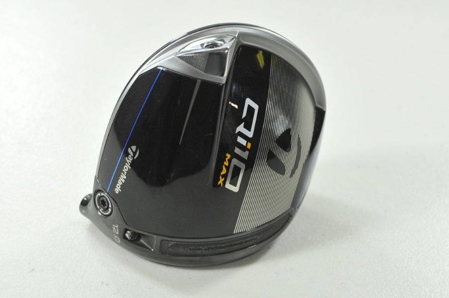 TaylorMade Qi10 Max 12* Driver Head Only CRACK ON CROWN #208832