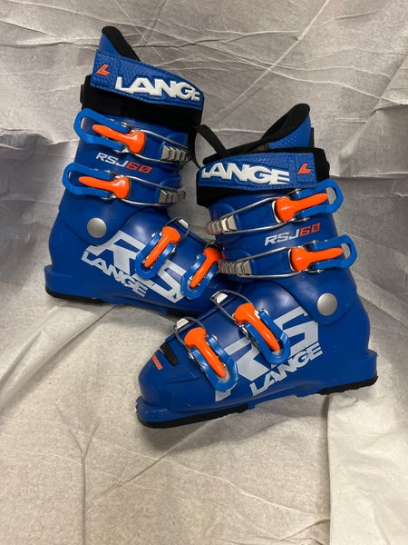 Kid's Lange RSJ 60 Ski Boots (Used) Mondo 19 / 19.5