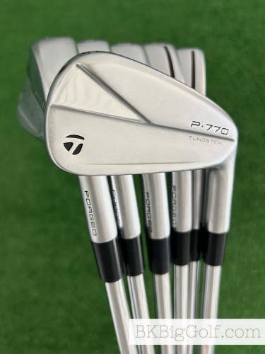 Taylormade P770 23 Forged Iron Set 5-P / KBS Tour 120 Stiff +1/2