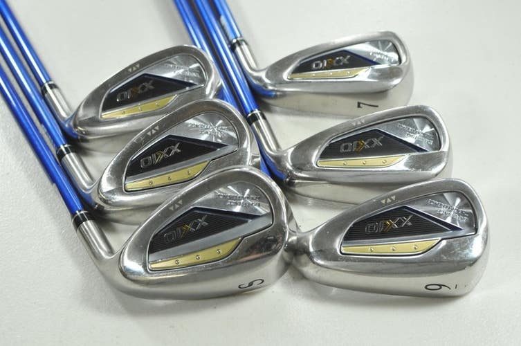 XXIO 13 Thirteen 7-PW,AW,SW Iron Set Regular Flex Right DST 47g Graphite #208810