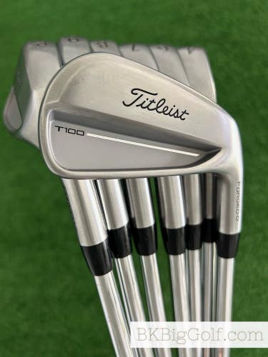 Titleist T100 25 Forged Iron Set 4-P / True Temper AMT White Stiff