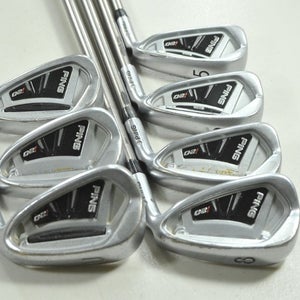 Ping i20 5-W,UW Iron Set Regular Flex White Dot Right TFC169 Graphite # 208728