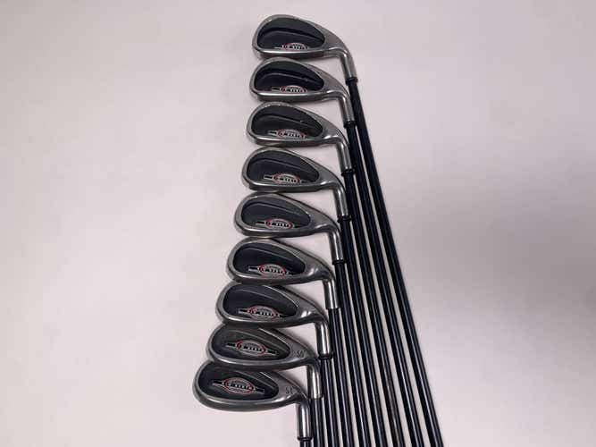 Callaway Big Bertha 2002 Iron Set 4-PW+GW+SW RCH 75i Regular Graphite Mens RH