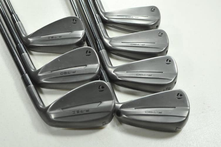 TaylorMade P790 2025 Battle Worn 4-PW Iron Set Stiff RH MMT 125 Graphite #208859