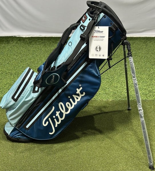 Titleist Players 4 StaDry Stand Carry Golf Bag TB21SX2 Lagoon/Sky/Black NEW!