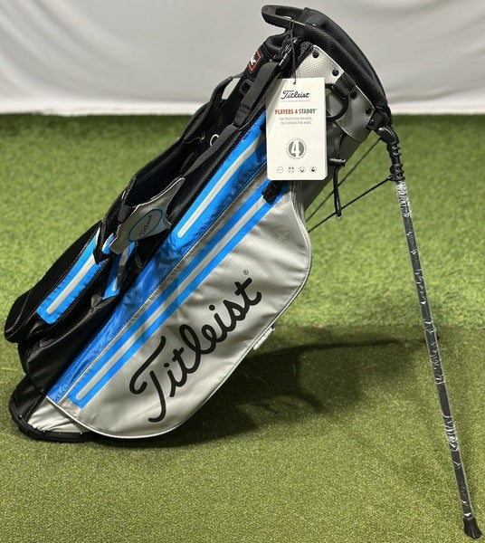 Titleist Players 4 StaDry Stand Carry Golf Bag TB21SX2 Gray/Black/Dorado NEW!