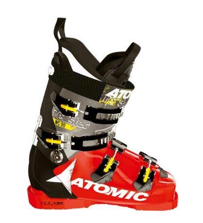 Mondo 25.5 Atomic Jr Racing Redster 90 World Cup Ski Boots (New)(SY2515)