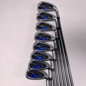 Callaway Big Bertha REVA Womens Iron Set 5-PW+GW+SW RCH 45 45g Ladies RH