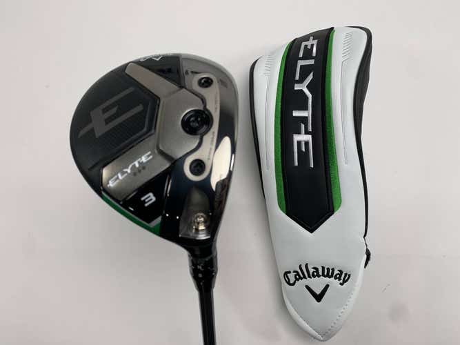 Callaway Elyte Triple Diamond 3 Fairway Wood 15* Denali Blue 6.0 Stiff RH HC NEW